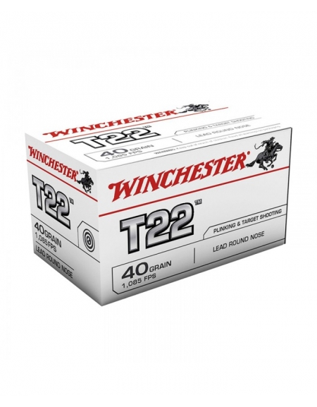 Winchester T22 .22LR 40gr LRN