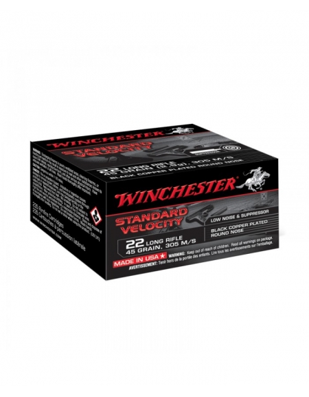 Winchester Stander Velocity .22LR 45gr CPRN
