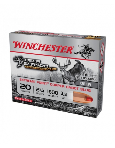 Winchester Super X Rifled Slug Cal 20