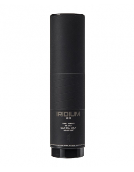Moderador Browning Iridium IR22 Cal22LR Rosca 1/2-28UNF