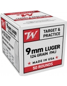 Winchester 9X19 124gr FMJ