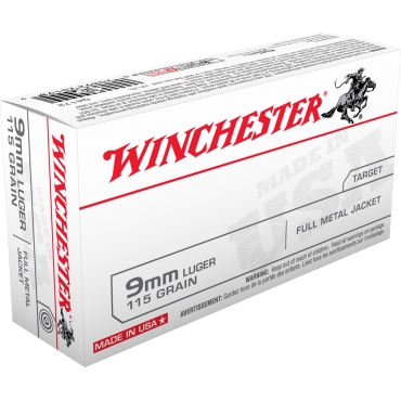 Winchester 9X19 115gr FMJ